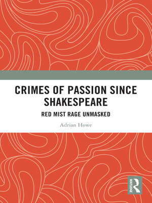 cover image of Crimes of Passion Since Shakespeare